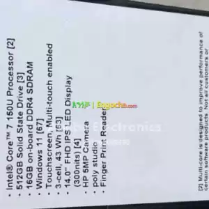 Brand New Packed With  Cartoon 🥢 HP Envy X360 2-in-1 laptop 14th Generation (Brand New Ge in Ethiopia